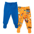 HelloBaby Baby Boy 2 Pcs Footed Bottom - Orange - ebebek - Black Friday