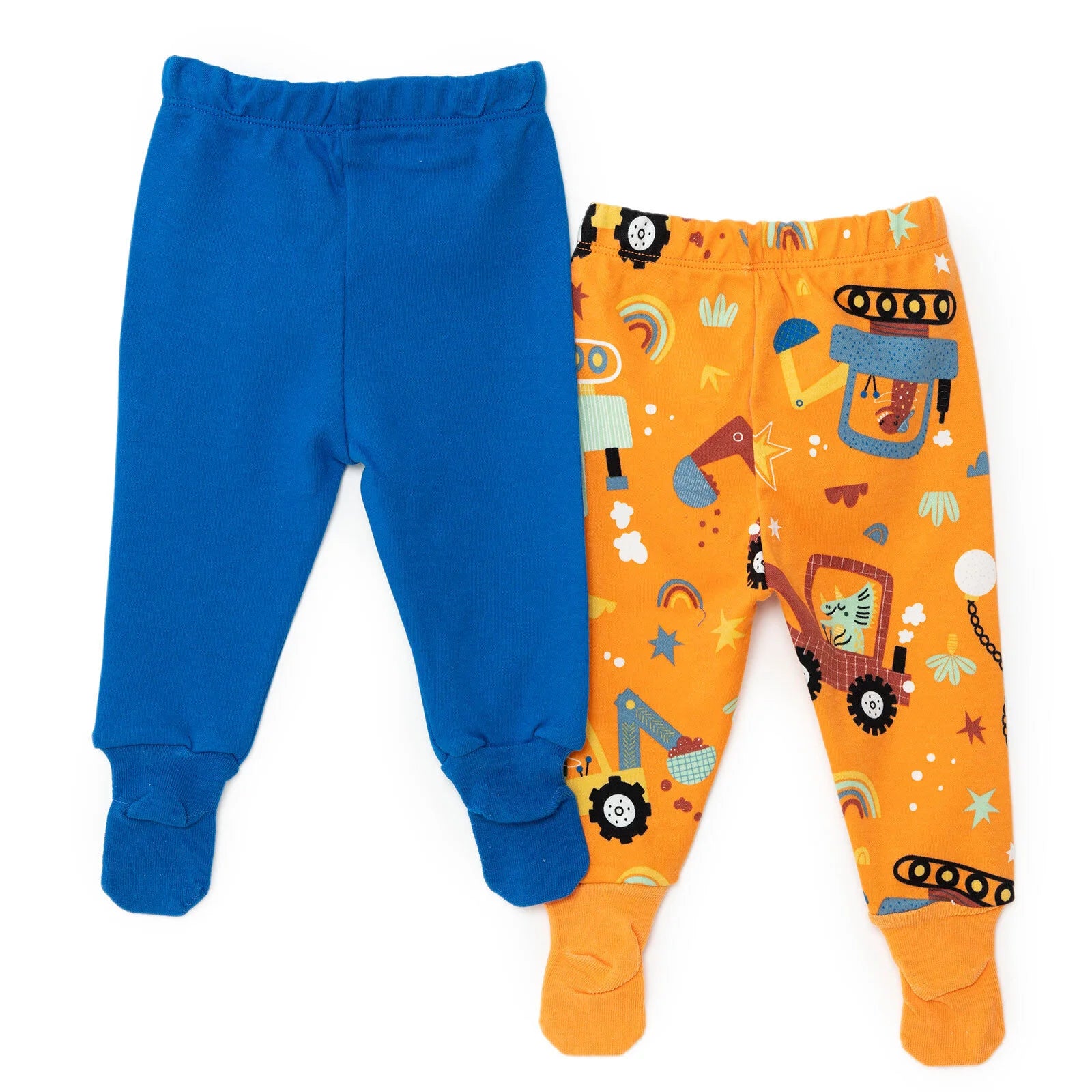 HelloBaby Baby Boy 2 Pcs Footed Bottom - Orange - ebebek - Black Friday