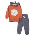 Cocux Animals Baby Boy Tracksuit - Orange - ebebek - Black Friday
