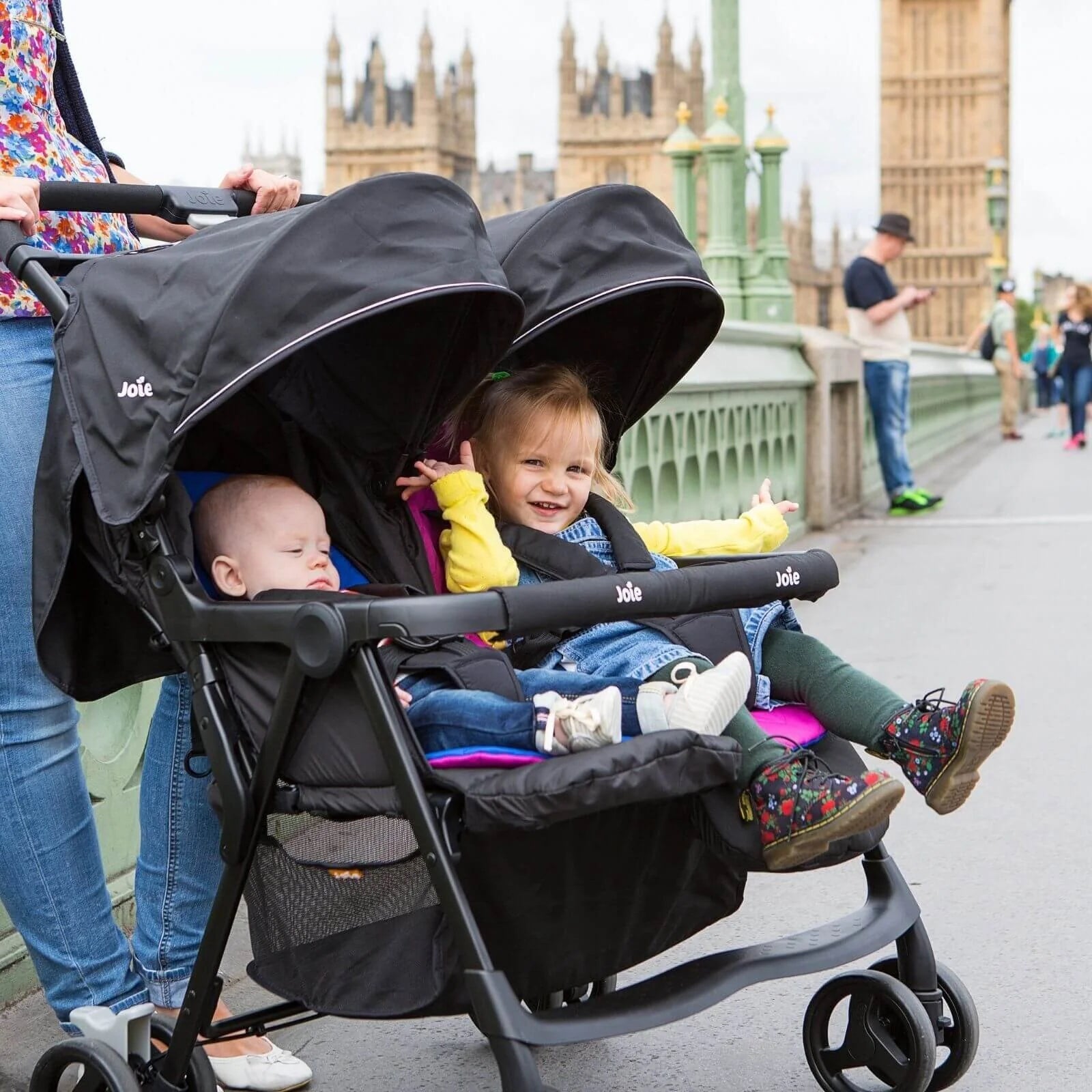 Joie Aire Twin Stroller Dark Pewter Twin Prams ebebek