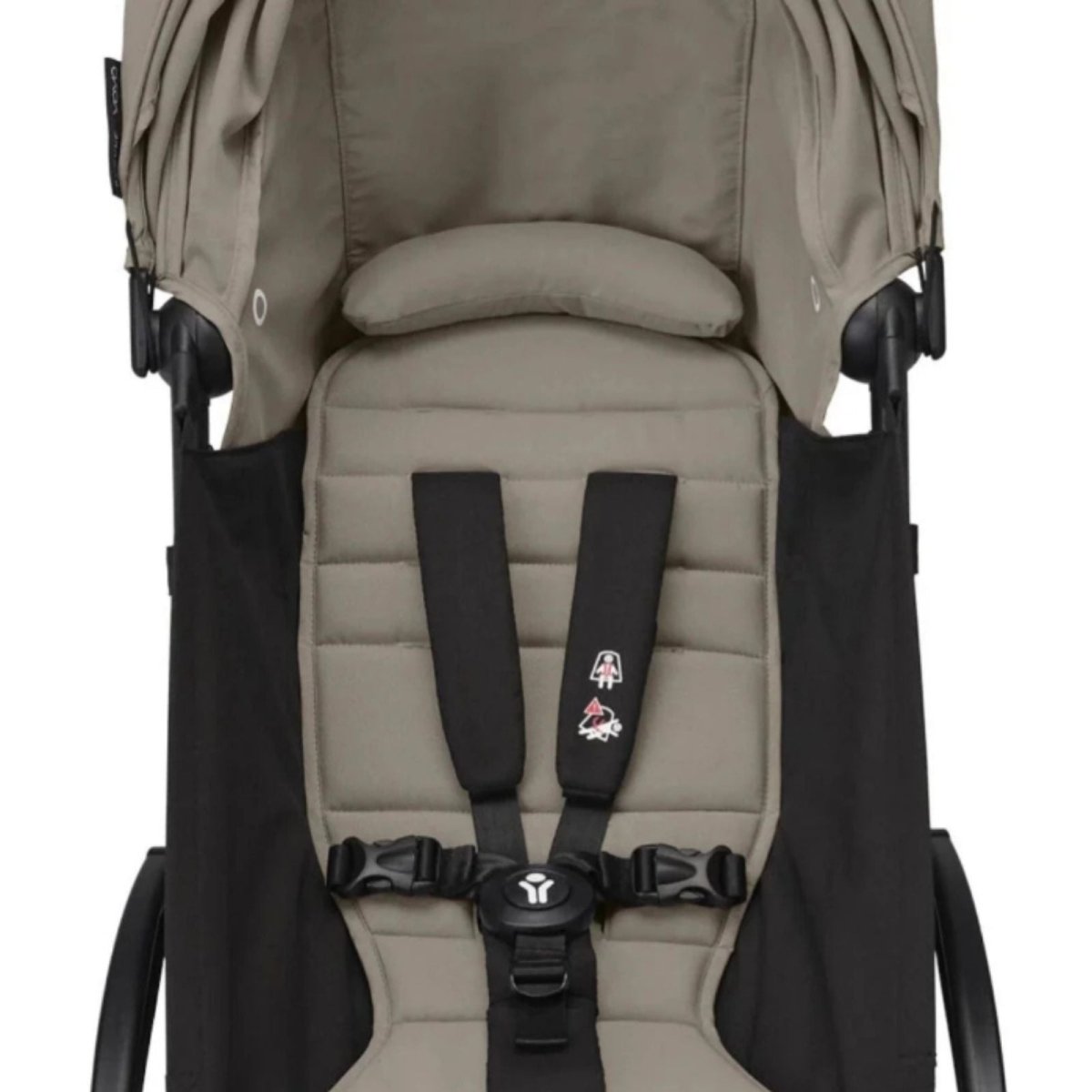 Stokke YOYO3 Stroller for Siblings - Taupe Color Pack & White Frame - ebebek