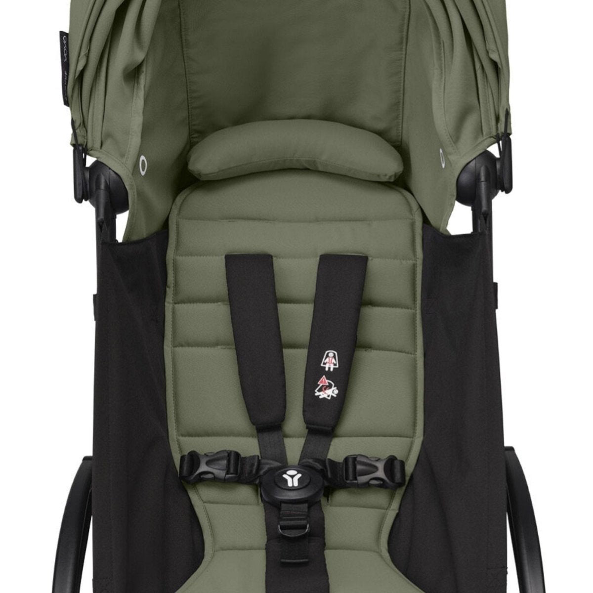 Stokke YOYO3 Stroller for Twins 0+ months - Olive Color Pack & Black Frame - ebebek