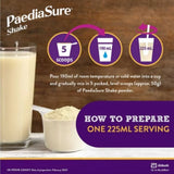 PaediaSure Shake Vanilla Flavoured Nutritional Supplement Powder for Kids 400g - ebebek - Black Friday