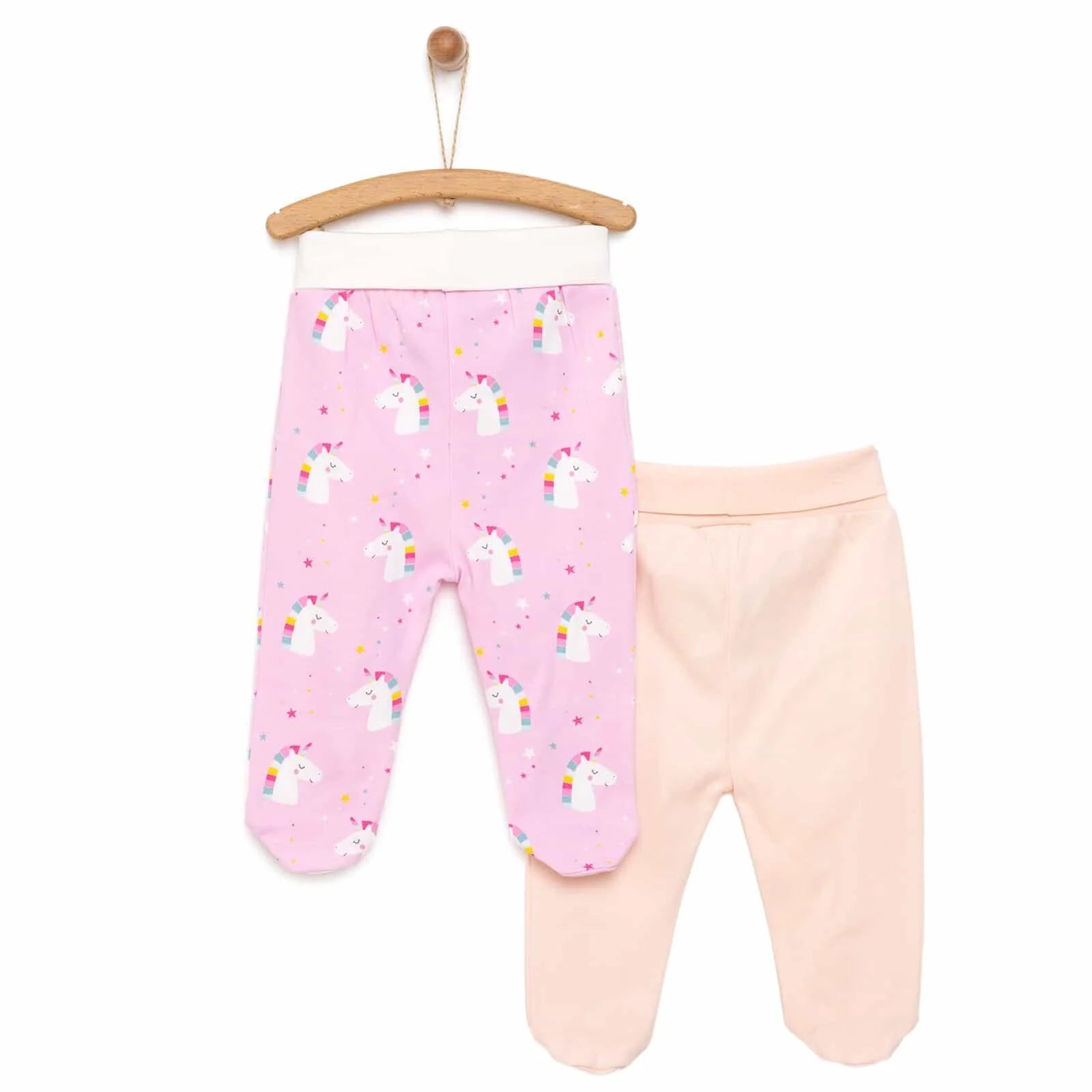 HelloBaby Girl 2 Piece Footed Bottom - Dark Pink - ebebek - Black Friday