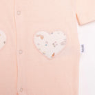 Bebetto Happy Garden Girl Footed Jumpsuit - Light Pink - ebebek - Black Friday