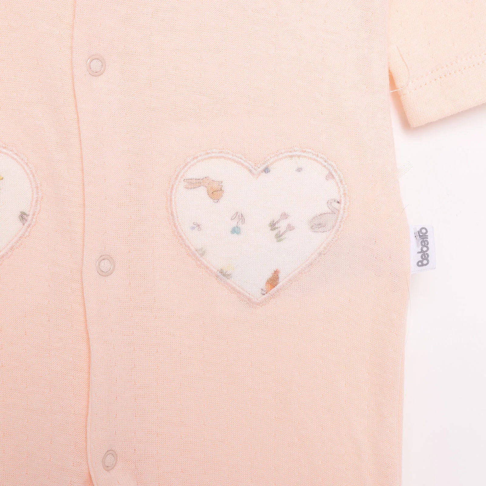 Bebetto Happy Garden Girl Footed Jumpsuit - Light Pink - ebebek - Black Friday