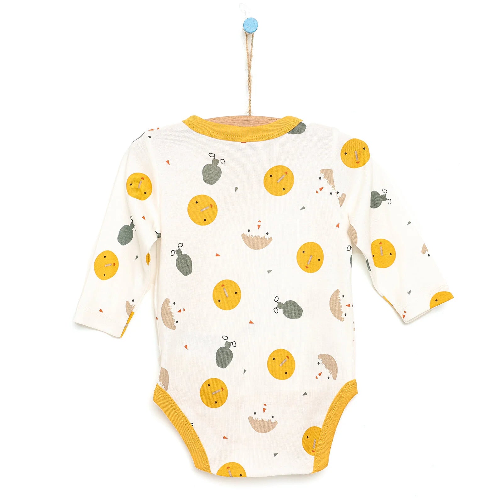 Motherlove Newborn Organic Sleeve Bodysuit - Beige - ebebek - Black Friday