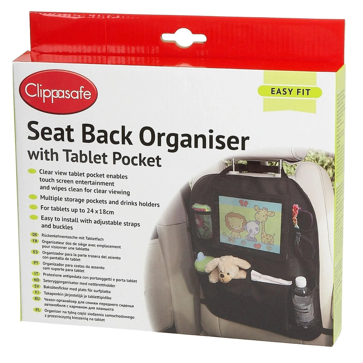 Clippasafe Organiser for Car Seat Back - ebebek - Black Friday