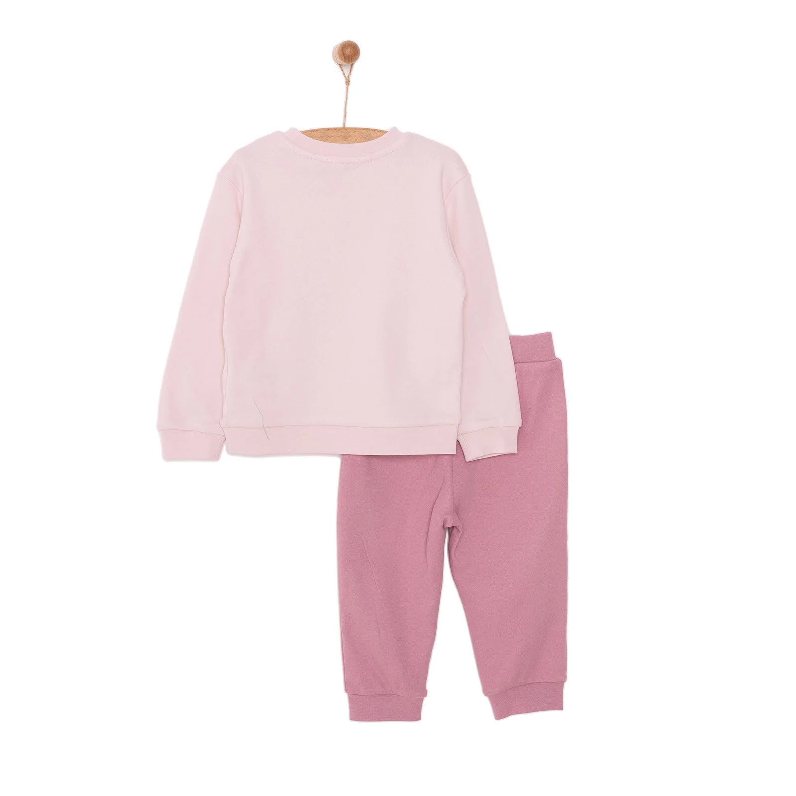 HelloBaby Basic Girl Madame Printed Jogging Set - Pink - ebebek - Black Friday