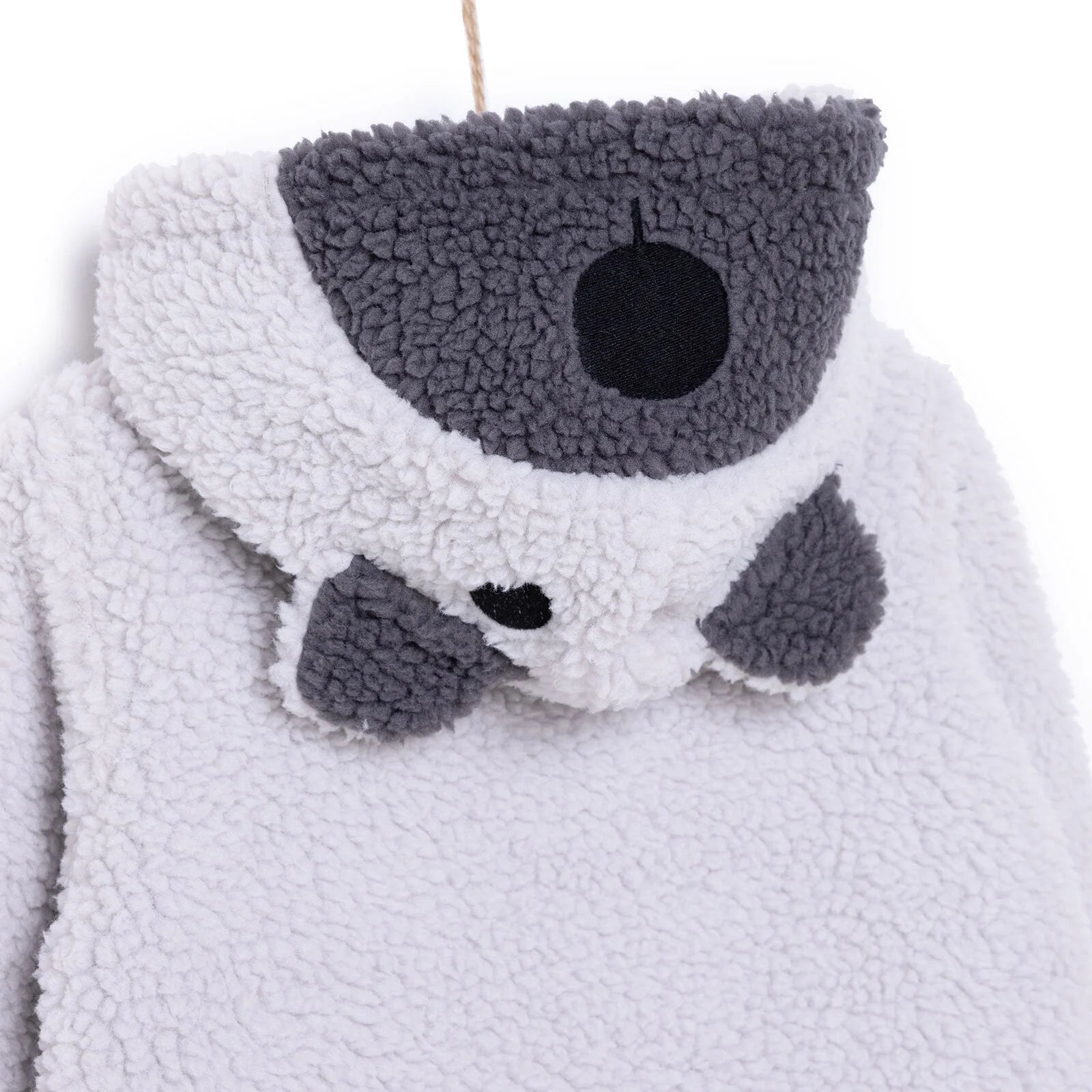 HelloBaby Newborn Unisex Welsoft Footed - Light Grey - ebebek - Black Friday