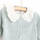 Cassiope Newborn Perfect Velvet Footed Jumpsuit - Green - ebebek - Black Friday