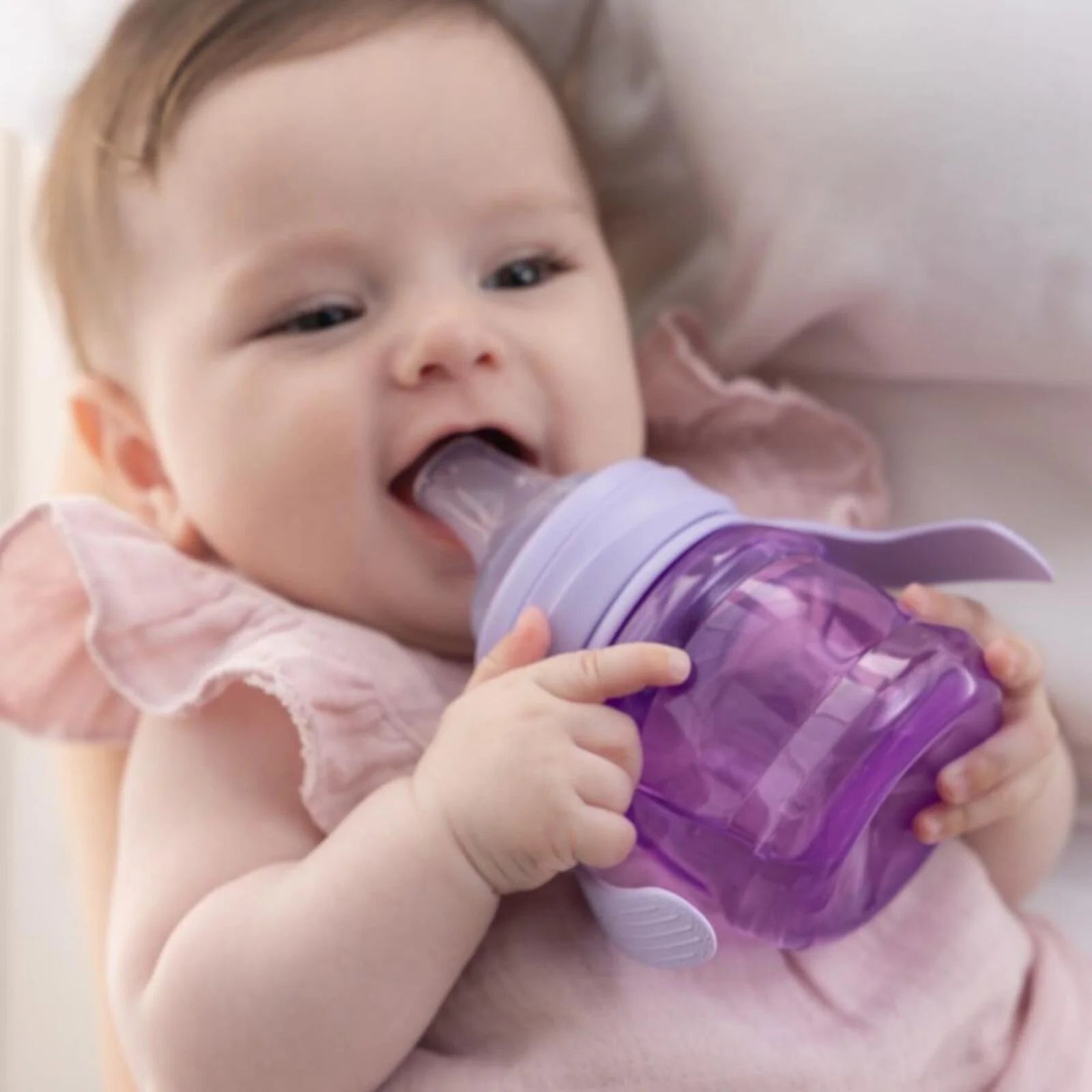 Mooma Kindy Learner Bottle 200ml - Purple - ebebek - Christmas