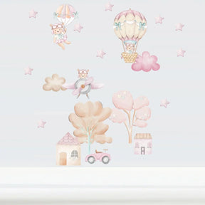 Live Vida Tilly Bear Adventures Large Wall Stickers - ebebek - Black Friday