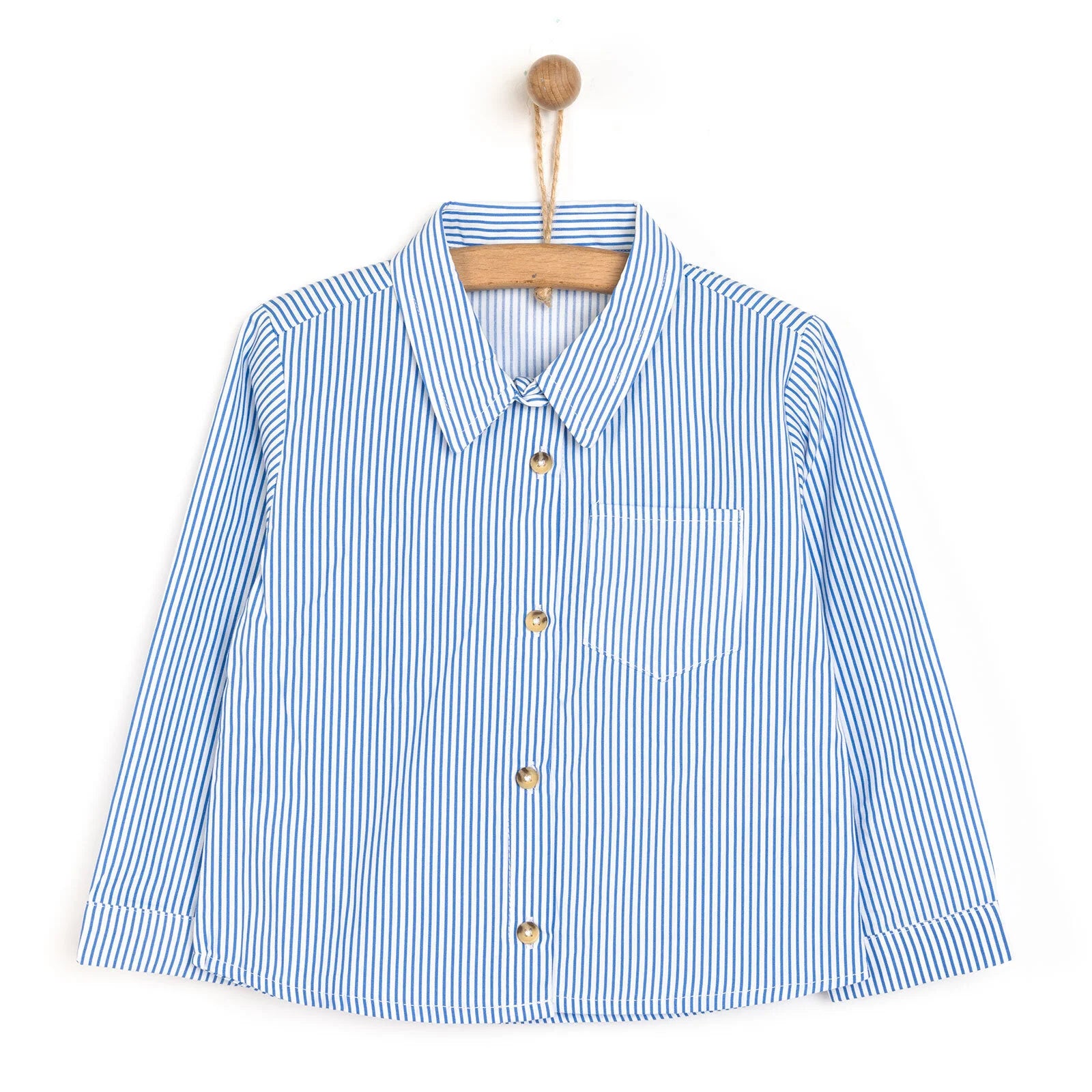HelloBaby Boy Shirt - Light Blue - ebebek - Black Friday