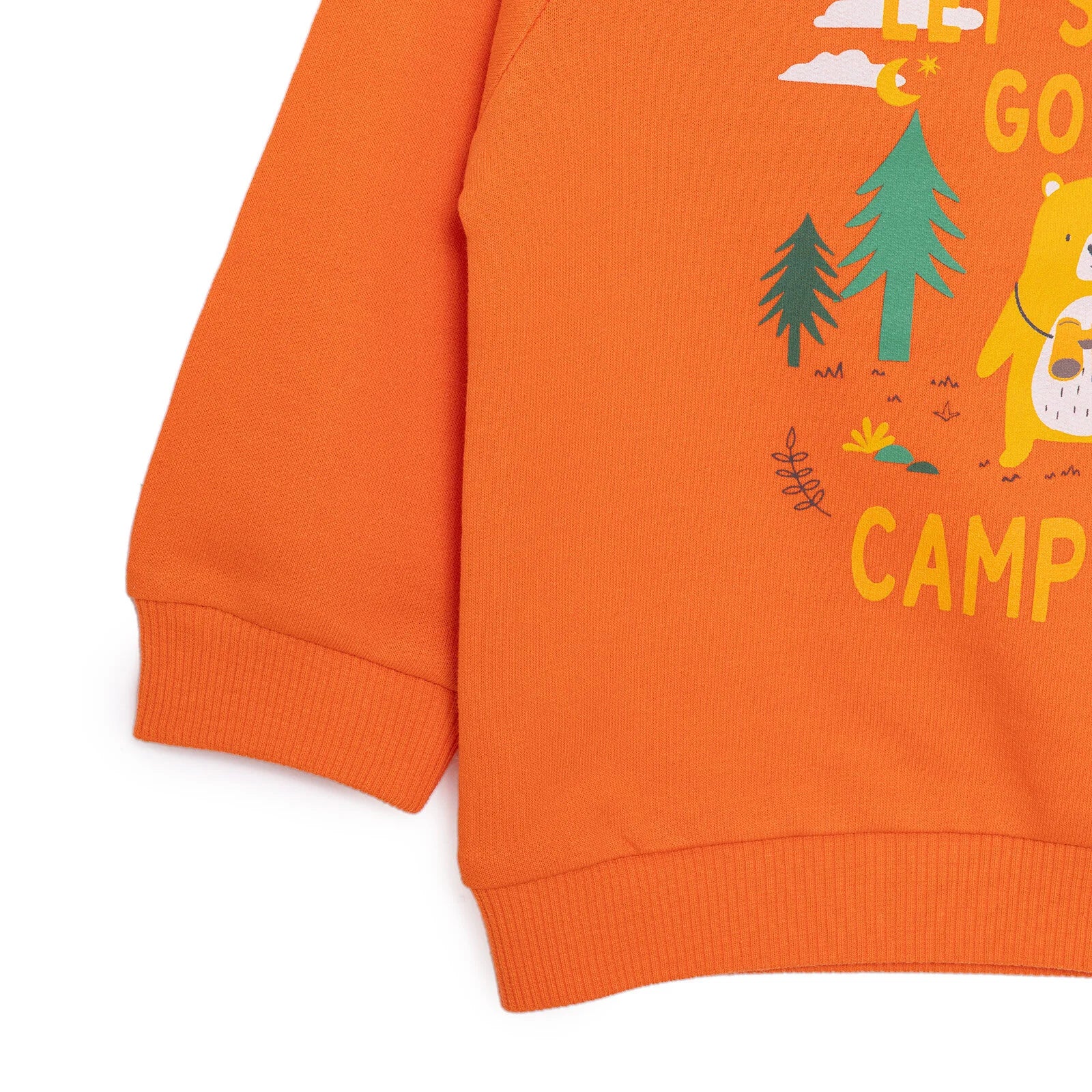 HelloBaby Boy Hoddie Sweatshirt - Orange - ebebek - Black Friday