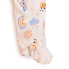 HelloBaby Newborn Girl Footed Jumpsuit - Beige - ebebek - Black Friday