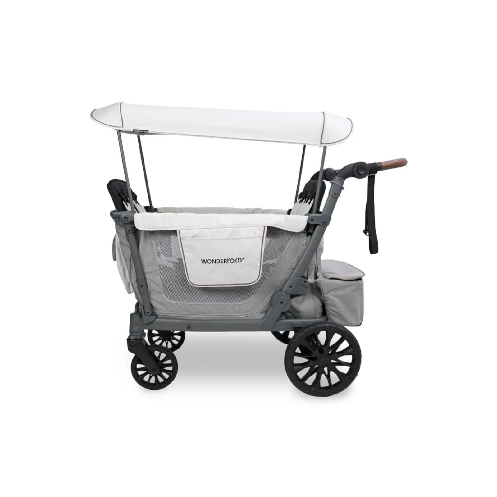 Wonderfold L4 Quad Stroller Wagon - Grey - ebebek - Black Friday