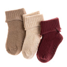 HelloBaby Unisex Pack of 3 Socks - Brown - ebebek - Black Friday