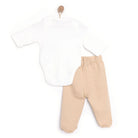 HelloBaby Girl Body - Footed Bottom - Ecru - ebebek - Black Friday