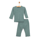 HelloBaby Girl Long Sleeve Pyjamas Set - Green - ebebek - Black Friday