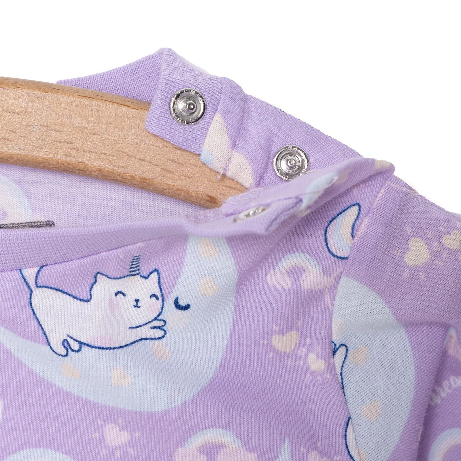 HelloBaby Girl Long Sleeve Pyjamas Set - Purple - ebebek - Black Friday