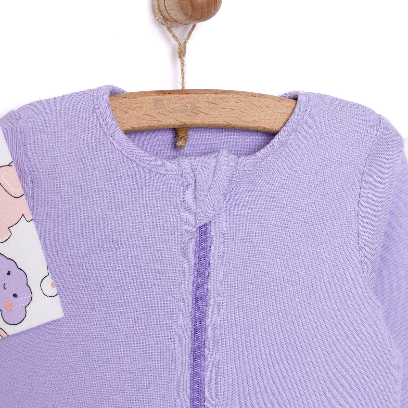 HelloBaby Newborn Baby Girl Footed Jumpsuit - Ecru - ebebek - Black Friday