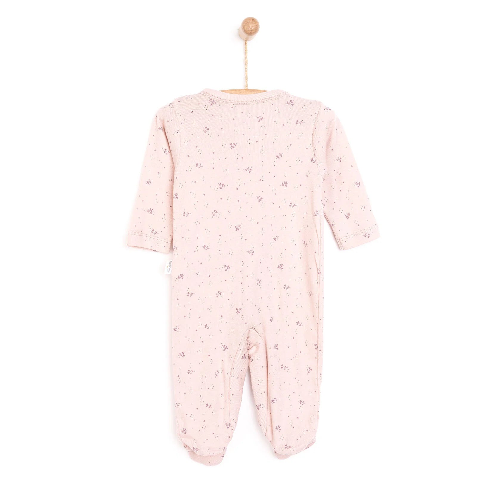Bebetto Newborn Nature Footed Jumpsuit - Powder - ebebek - Black Friday