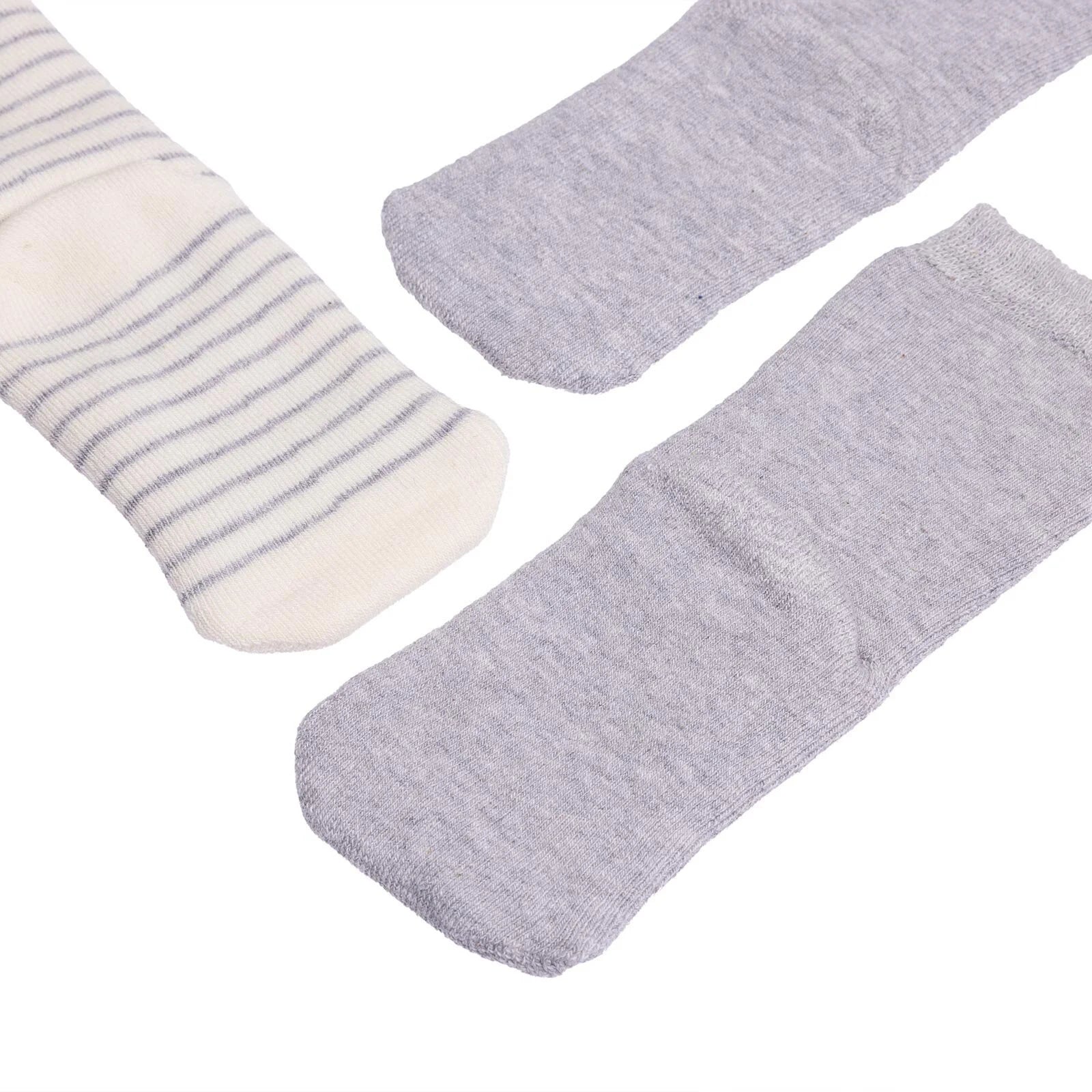 HelloBaby Baby Girl Chenille Socks 3 Pcs - Ecru - ebebek - Black Friday