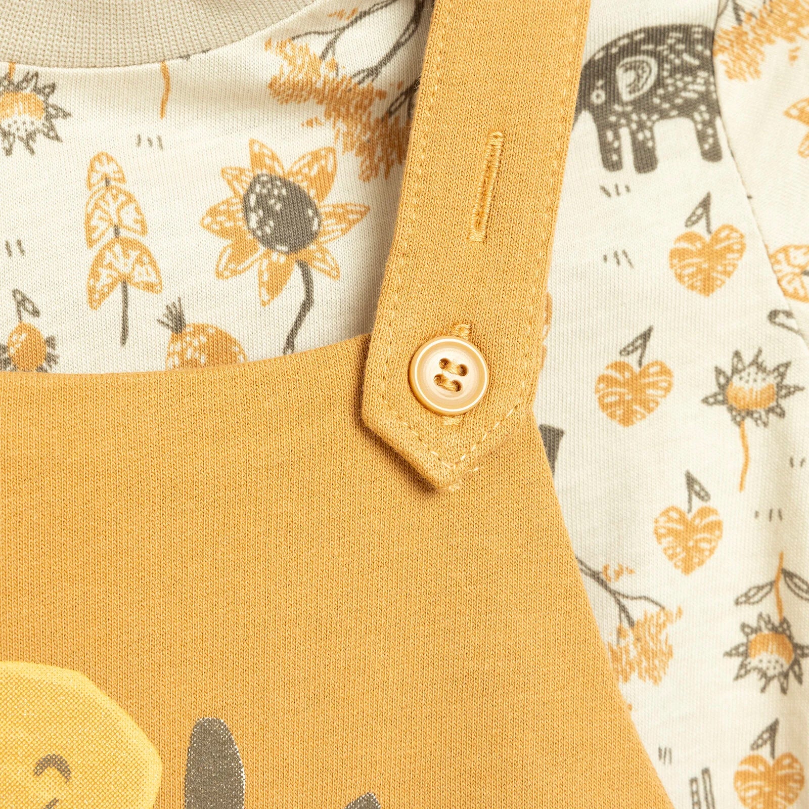 HelloBaby Bacic Baby Boy T-shirt - Dungaree - Nude - ebebek - Black Friday