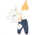 Bebbek Baby Boy 5 Pcs Newborn Gift Starter Set - Dark Blue - ebebek - Black Friday