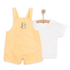 HelloBaby Boy Overall Shorts - T-shirt - Yellow - ebebek - Black Friday