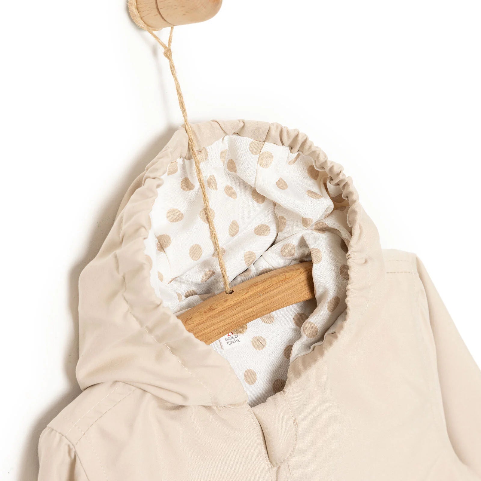 Midimod Girl Raincoat - Beige - Midimod - ebebek
