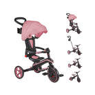 Globber Explorer Trike Foldable 4 in 1 - Deep Pastel Pink - ebebek - Black Friday