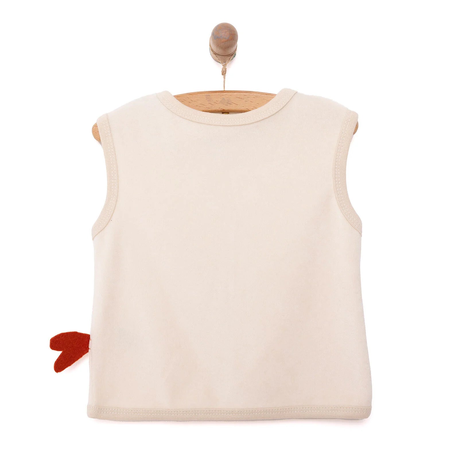Little Life Newborn Girl Velvet Vest - Ecru - ebebek - Black Friday