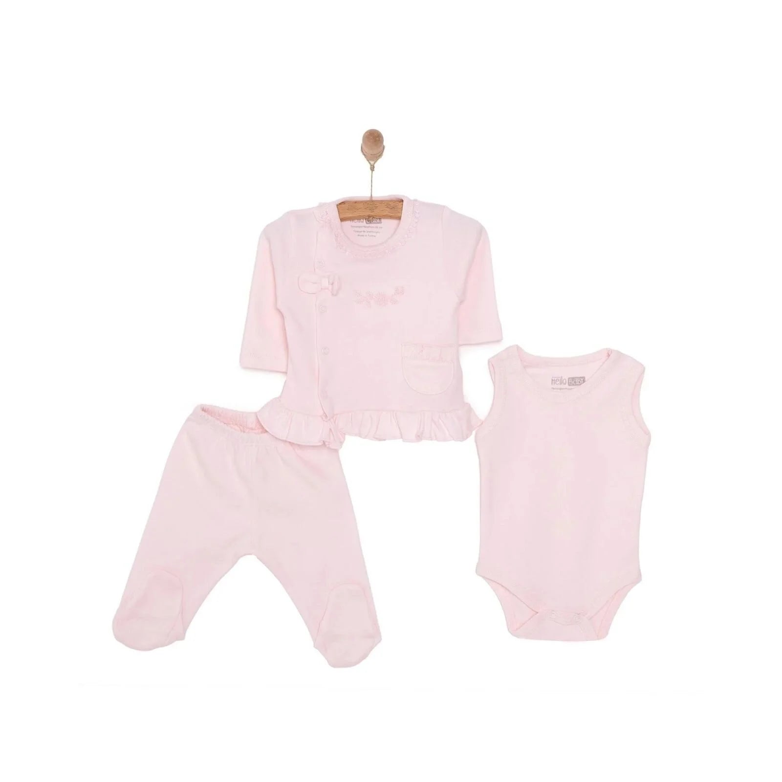 HelloBaby Girl 10 piece Newborn Set - Pink - ebebek - Black Friday