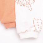 HelloBaby Basic Girl Starfish Patterned Footed Bottom - Salmon - ebebek - Black Friday