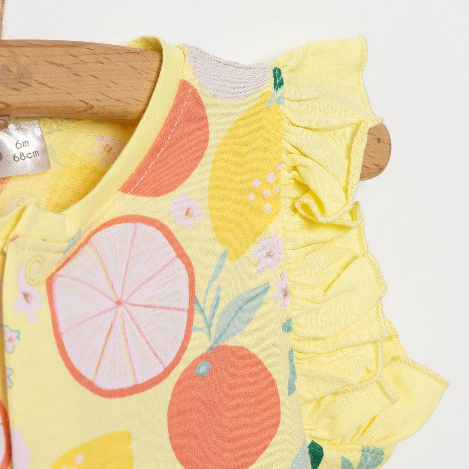 Bebetto Newborn Aloha Short Overalls - Yellow - ebebek - Black Friday