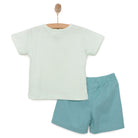 HelloBaby Boy T-shirt & Short - Turquois - ebebek - Black Friday