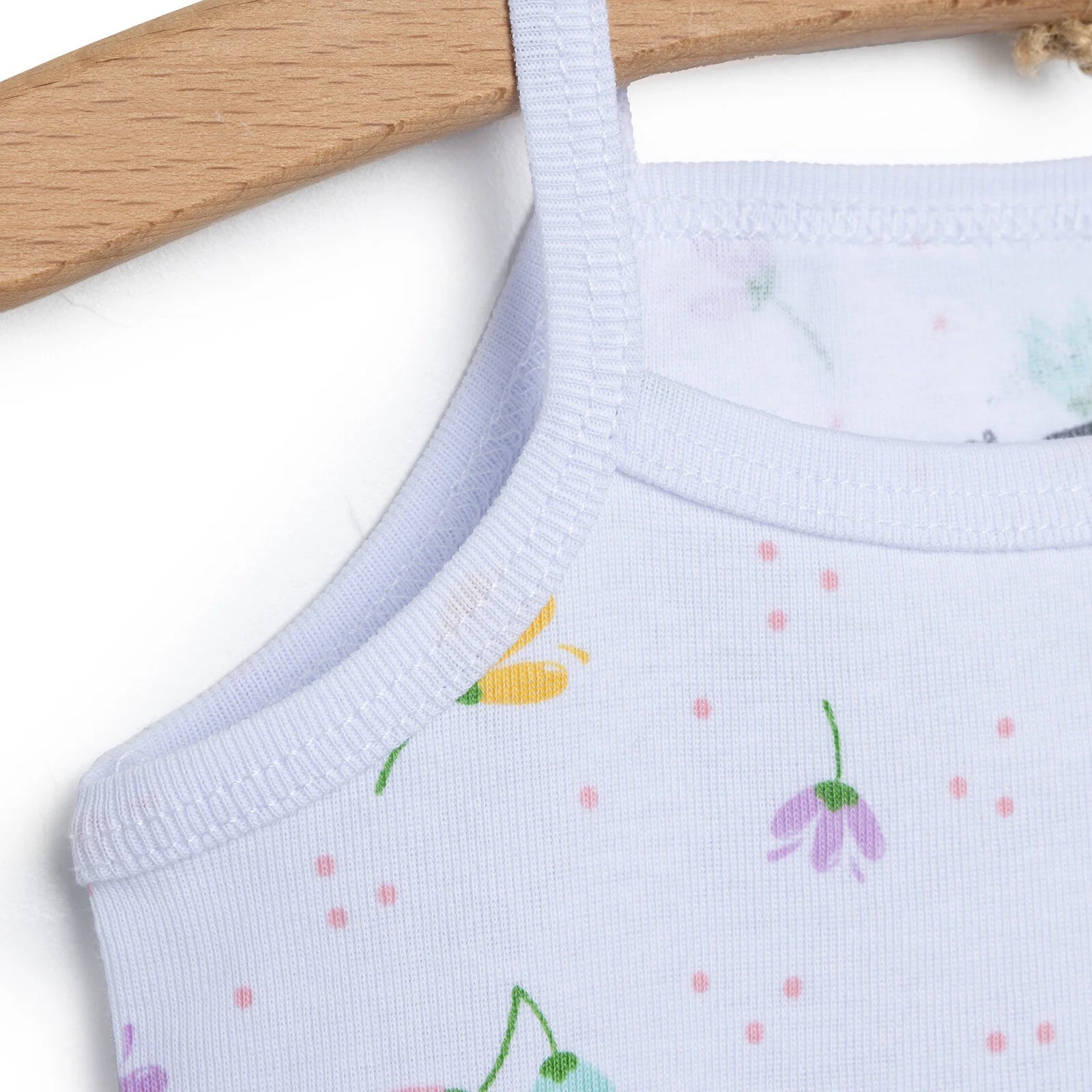 HelloBaby Rope Strap Bodysuit - White - ebebek - Black Friday