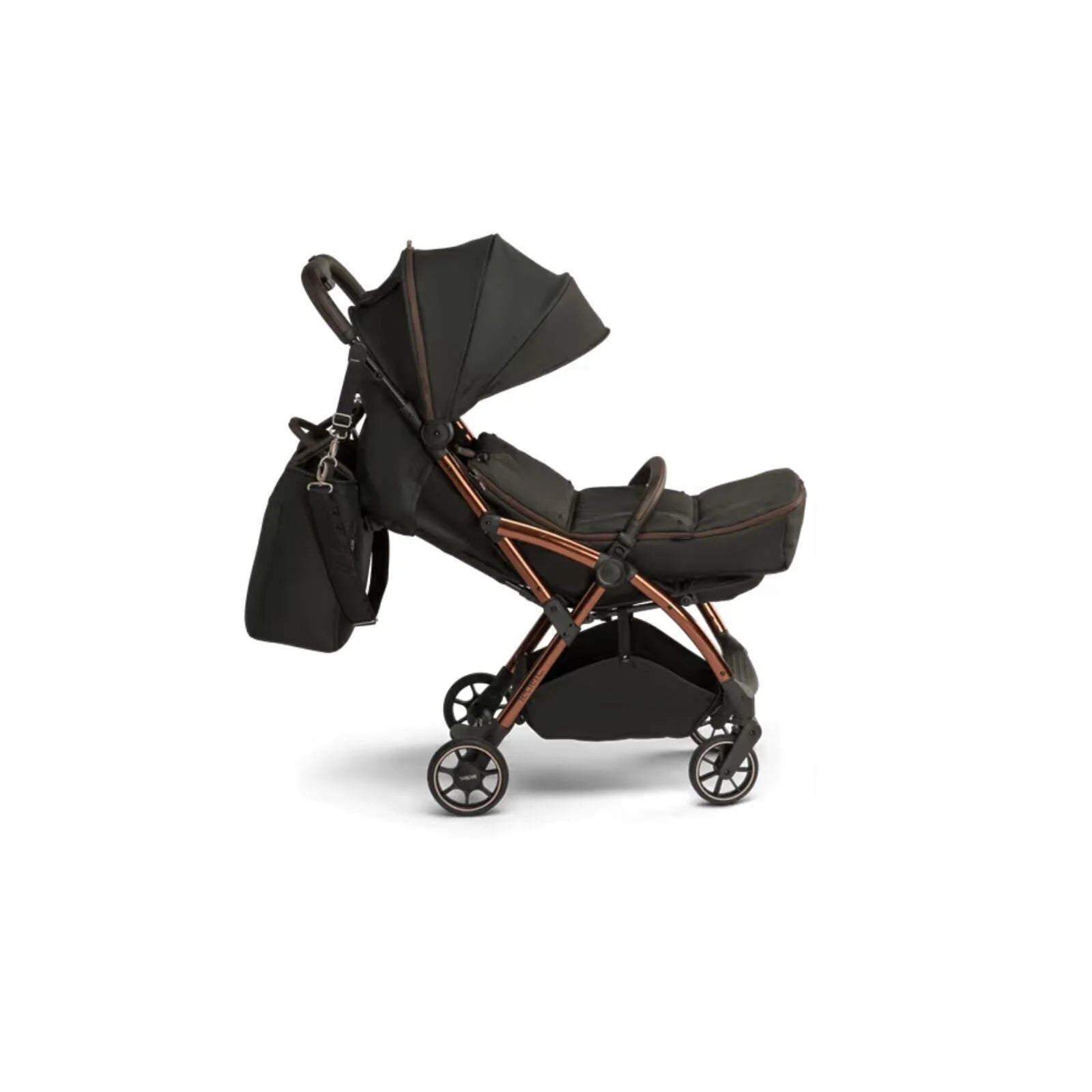 Leclerc Baby Influencer Stroller - Black Brown - ebebek - Black Friday