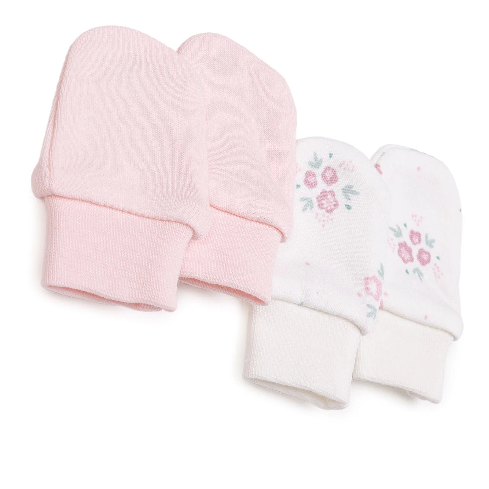 Bebetto Flowers Girl Mitten - Salmon - ebebek - Black Friday