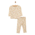 Newborn Fashion Club Baby Boy Sweatshirt - Footless Bottom - Beige - ebebek - Black Friday