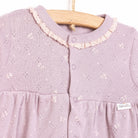 Bebetto Newborn Baby Girl Body - Footed Bottom - Purple - ebebek - Black Friday