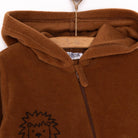 HelloBaby Basic Fleece Jumpsuit - Brown - ebebek - Black Friday