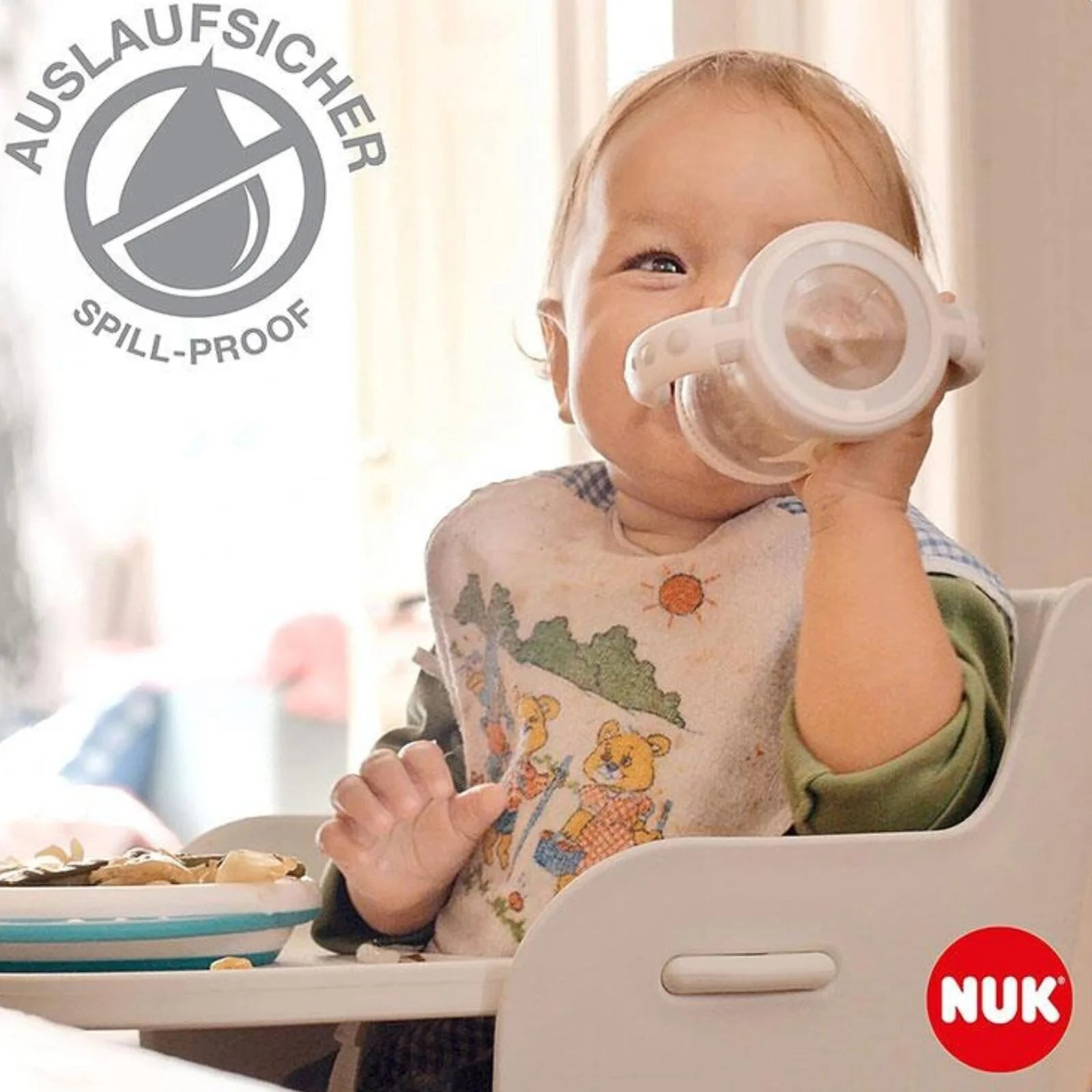 NUK Disney Mickey Mouse Learner Bottle with Spout 6 - 18 months 150ml - ebebek - Black Friday