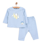 HelloBaby Baby Boy Long Sleeve Pyjamas Set - Light Blue - ebebek - Black Friday