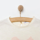 Bebetto Cute Fairy Girl Tshirt - Short - Ecru - ebebek - Black Friday