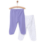 HelloBaby Girl 2 Piece Footed Bottom - Purple - ebebek - Black Friday