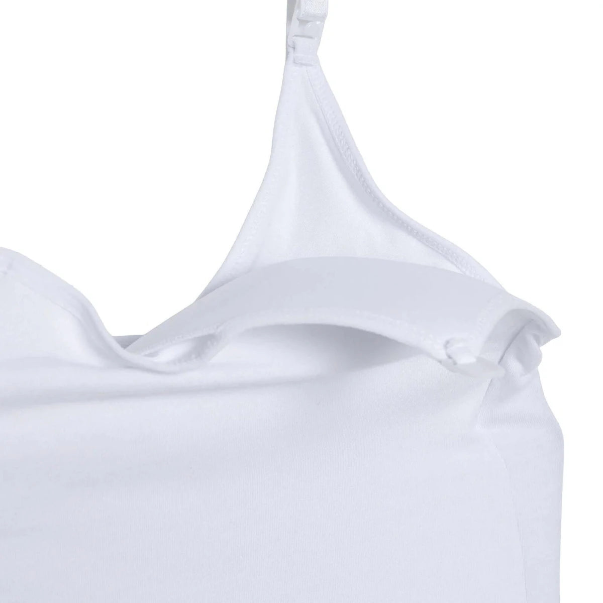 Baby Mom Mother Nursing Vest Decorative Collar Sleeveless - White White - ebebek