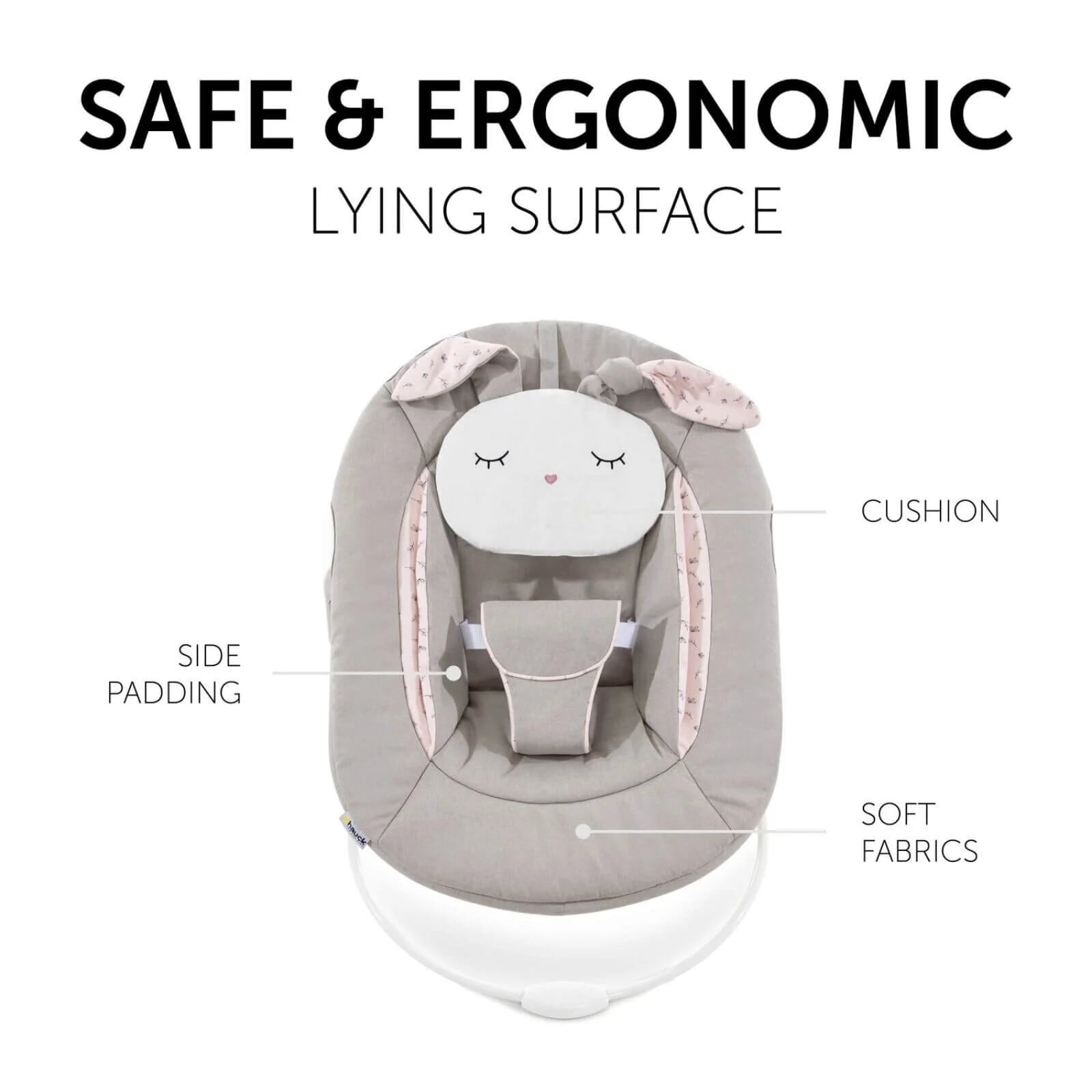 Hauck Alpha Bouncer 2 - in - 1 - Beige Bloom - ebebek - Black Friday